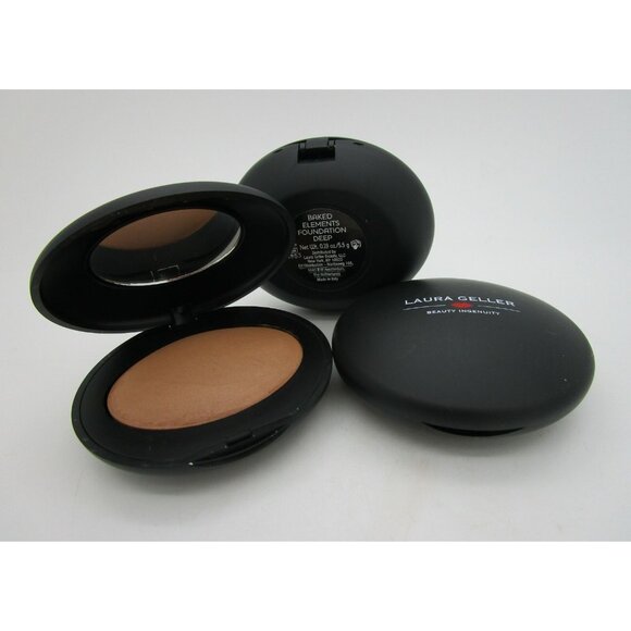 LAURA GELLER Baked Elements Foundation - DEEP - no box - Lot of 3 - Picture 1 of 1